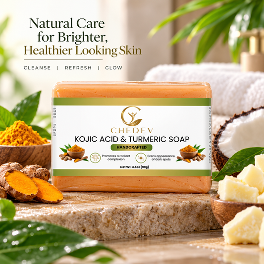 CHEDEV Kojic Acid & Turmeric Soap