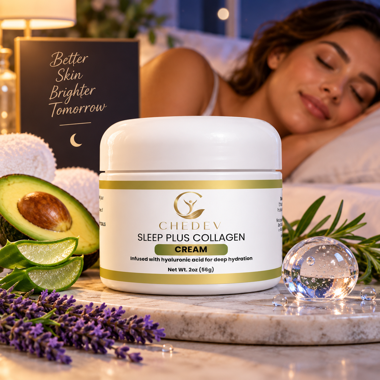 CHEDEV Sleep Plus Collagen Cream